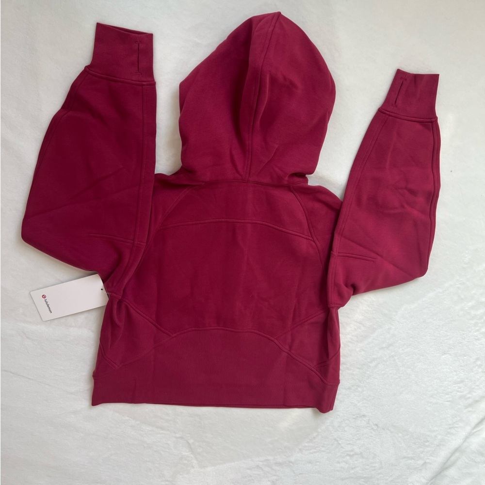 NWT! Lululemon Oversized Half Zip Hoodie Gold Hardware XS/SM - Picture 3 of 5